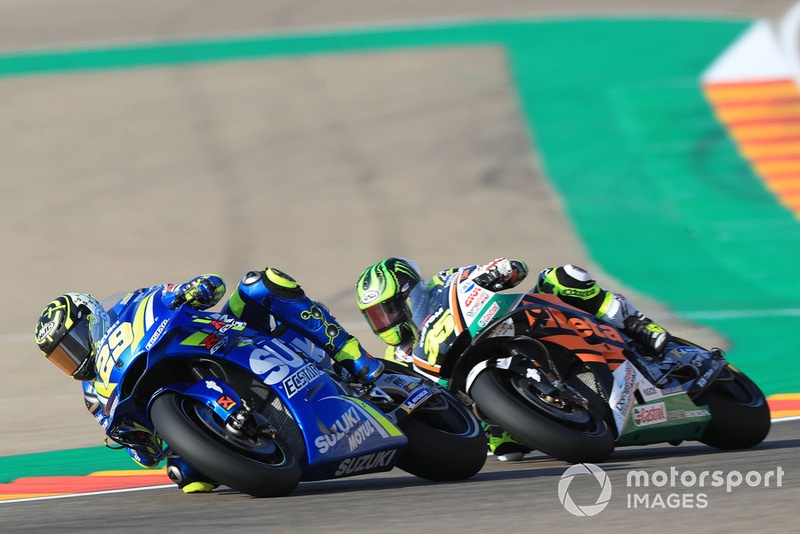 Andrea Iannone, Team Suzuki MotoGP, Cal Crutchlow, Team LCR Honda