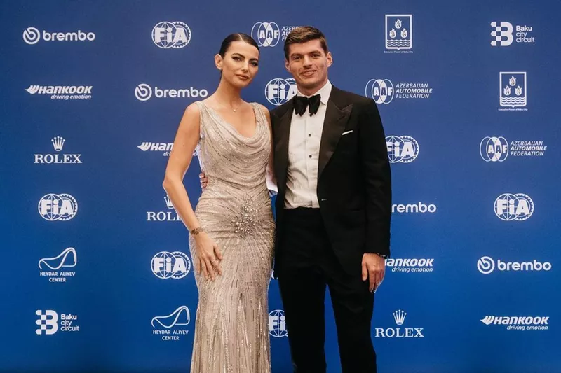 Max Verstappen, Red Bull Racing avec Kelly Piquet