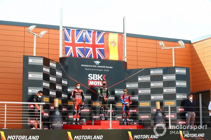 Chaz Davies, Aruba.it Racing Ducati, Jonathan Rea, Kawasaki Racing Team, Alvaro Bautista, Team HRC