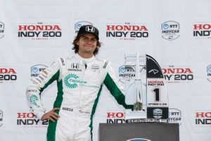 Race winner Colton Herta, Andretti Harding Steinbrenner Autosport Honda