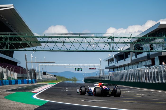 Paul Aron, Alpine, Pirelli testing Hungaroring