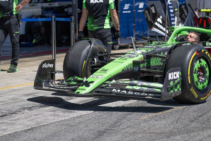 Sauber C45 technical detail