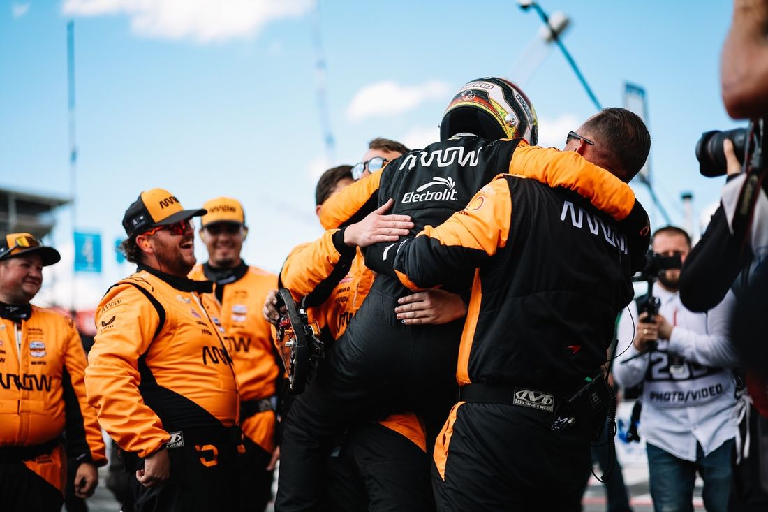 Patricio O'ward, Flecha McLaren