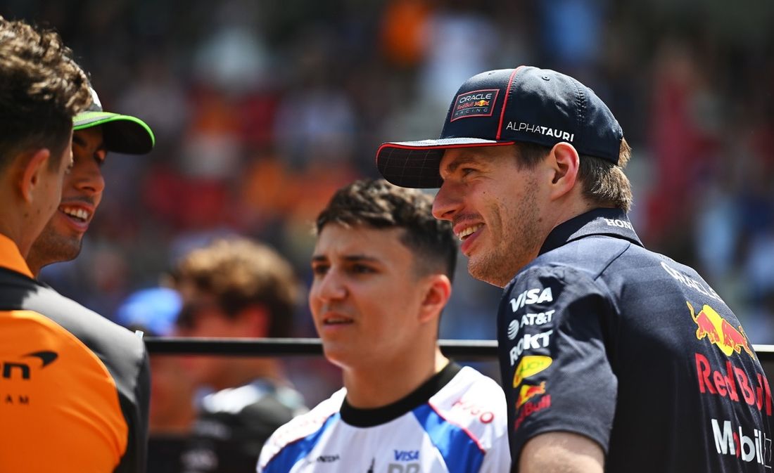 Max Verstappen, Red Bull Racing, Isack Hadjar, Racing Bulls Team