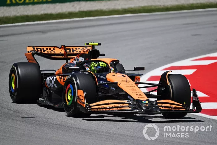 Lando Norris, McLaren MCL38 