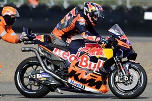 Jack Miller, caída del Red Bull KTM Factory Racing