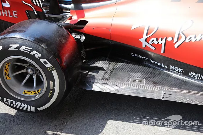 Detalle tecnico ferrari