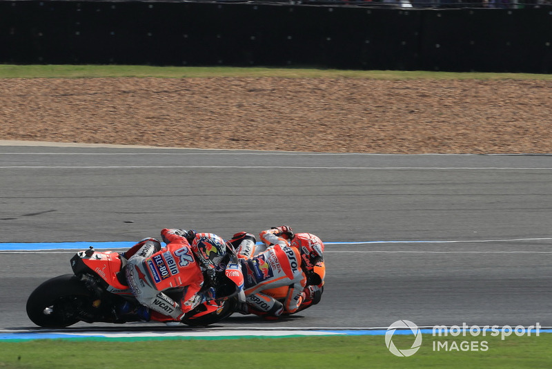 Andrea Dovizioso, Ducati Team, Marc Marquez, Repsol Honda Team