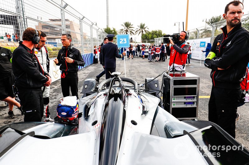 Sébastien Buemi, Nissan e.Dams, Nissan IMO1 on the grid