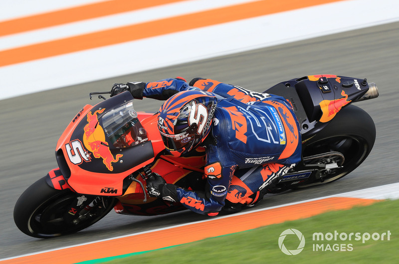 Johann Zarco (Red Bull KTM Factory Racing) a fait ses débuts dans sa nouvelle équipe