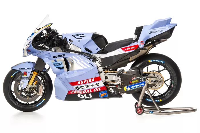 La livrée MotoGP de Gresini Racing