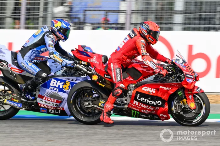 Marc Marquez, Ducati Team, Alex Marquez, Gresini Racing