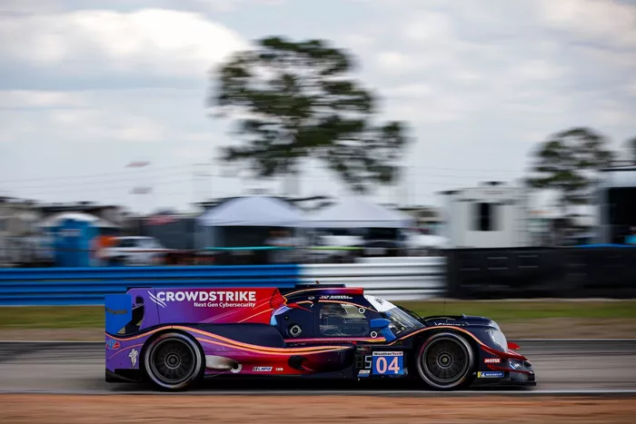 #04 Crowdstrike Racing by APR, ORECA LMP2 07: George Kurtz, Malthe Jakobsen, Toby Sowery