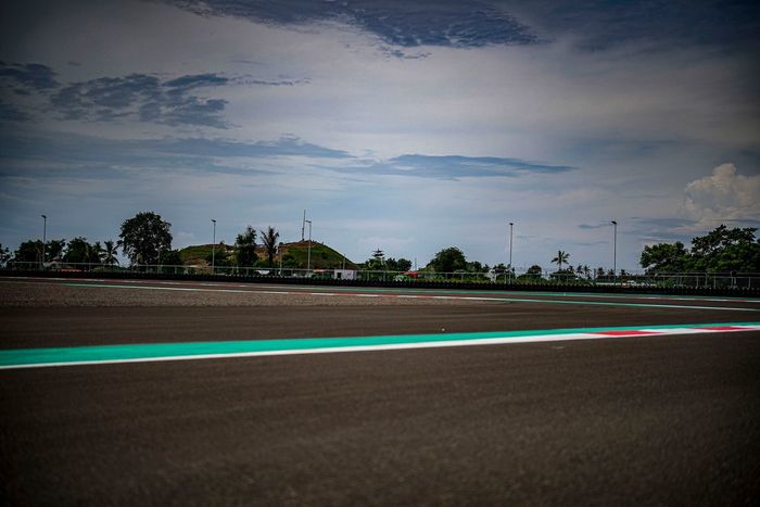 Aspectos de la pista de Mandalika