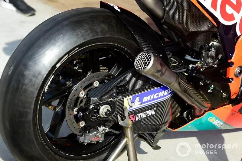 KTM RC16, Red Bull KTM Factory Racing, dettaglio della moto