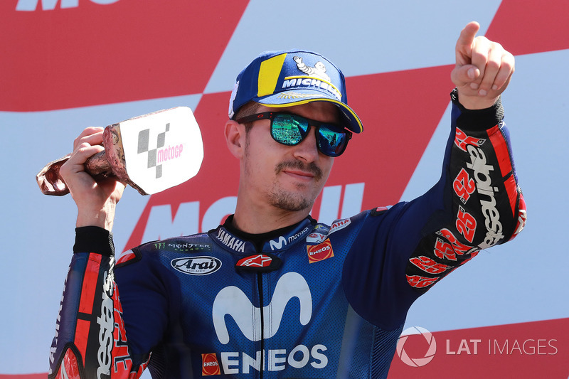 Maverick Viñales fechou o pódio espanhol na Holanda