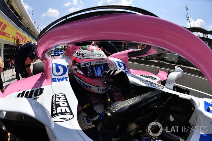 19: Sergio Perez, Force India VJM11, 1'19.200