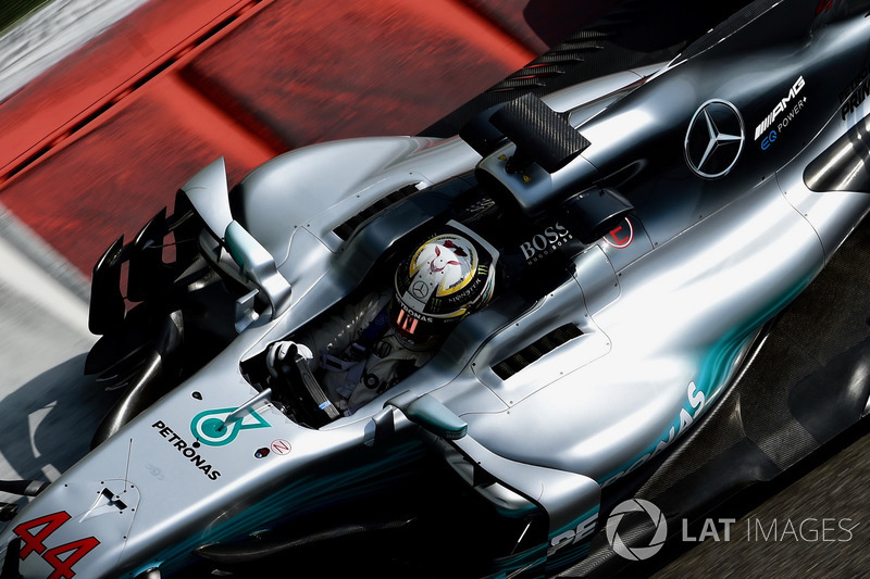 Lewis Hamilton, Mercedes-Benz F1 W08