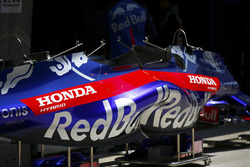 Carrosserie Toro Rosso Honda dans les stands