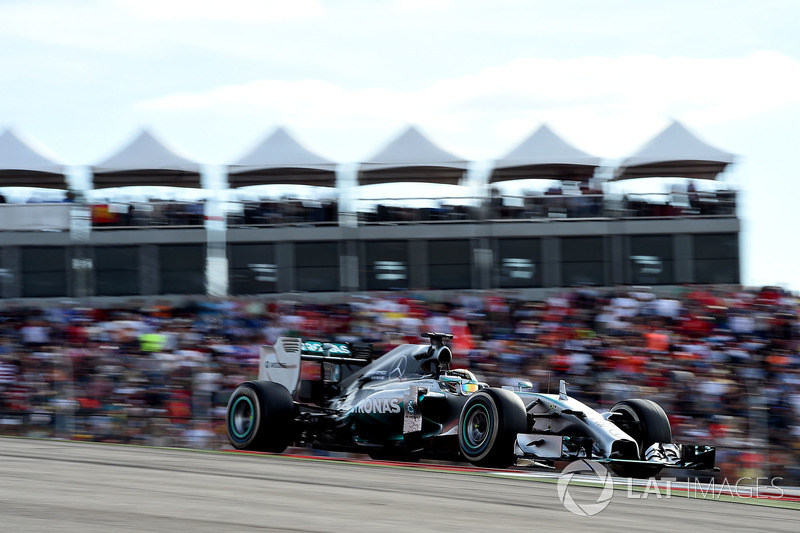 2014 – Остин: Льюис Хэмилтон, Mercedes F1 W05 Hybrid