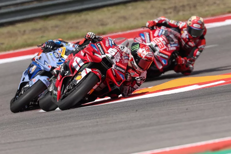 Francesco Bagnaia, Ducati Team, Alex Márquez, Gresini Racing, Marc Márquez, Ducati Team