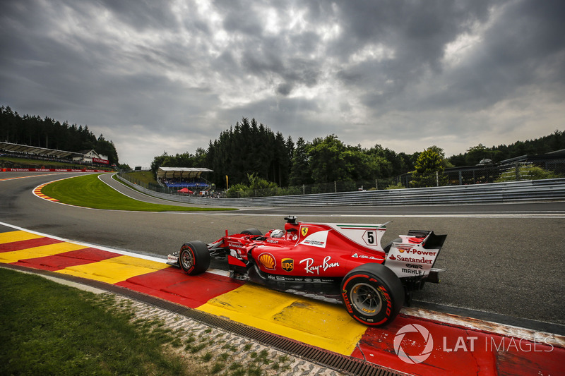 2: Sebastian Vettel, Ferrari SF70H