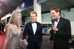 Campeón Mundial de Fórmula 1 Nico Rosberg y esposa Vivian