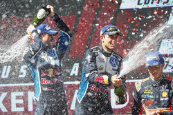 Andreas Mikkelsen, Anders Jäger, Volkswagen Motorsport, Thierry Neuville, Hyundai Motorsport