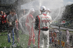 Podio: Joel Eriksson, Motopark, Dallara F312 Volkswagen, Guanyu Zhou, Motopark, Dallara F312 - Vol