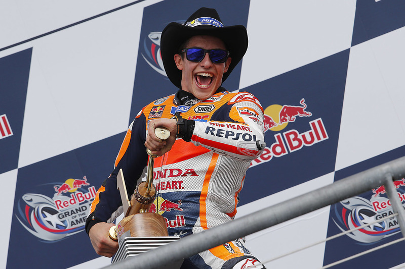 El ganador de la carrera, Marc Marquez, Repsol Honda Team