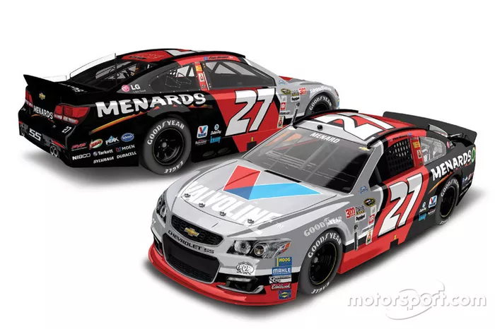 Paul Menard, No. 27 Richard Childress Racing Chevrolet