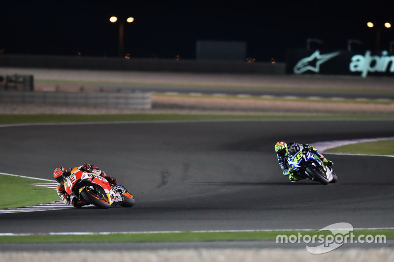 Marc Márquez, Repsol Honda Team, Honda y Valentino Rossi, Movistar Yamaha MotoGP, Yamaha