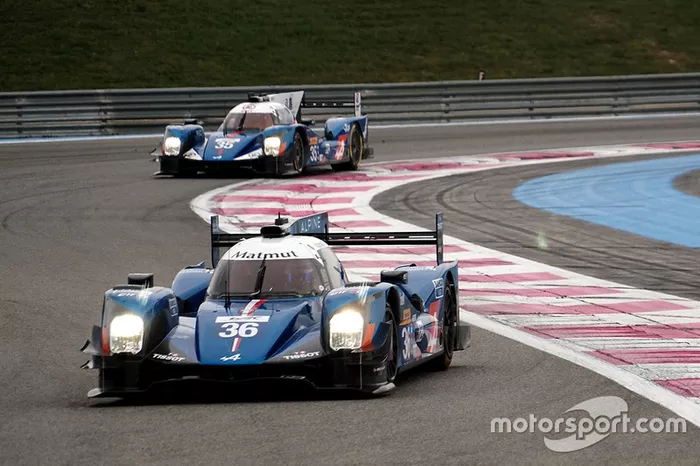 #36 Signatech Alpine A460: Gustavo Menezes, Nicolas Lapierre, Stéphane Richelmi