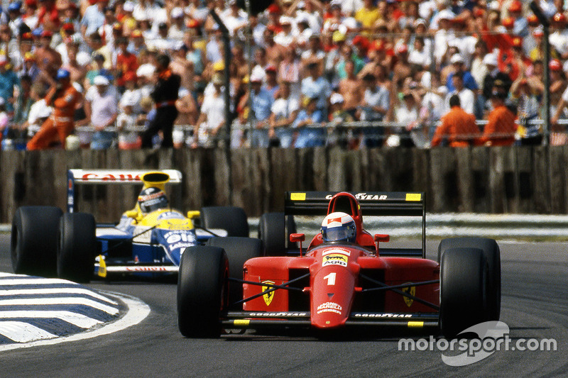 Alain Prost, Ferrari voor Thierry Boutsen, Williams