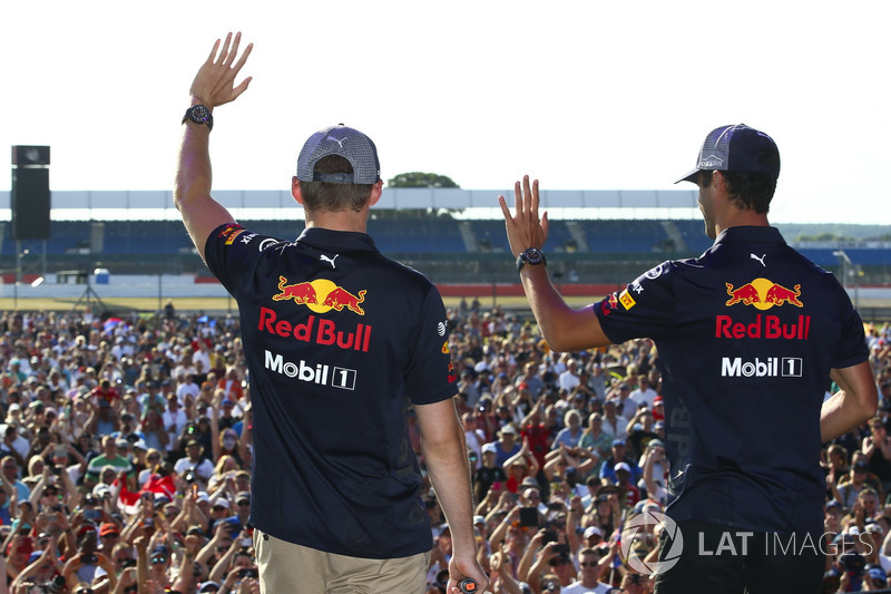 Max Verstappen and Daniel Ricciardo, Red Bull Racing