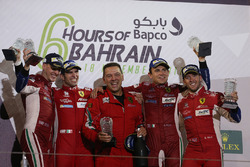 Podyum LMGTE Pro: 2. James Calado, Alessandro Pier Guidi, AF Corse