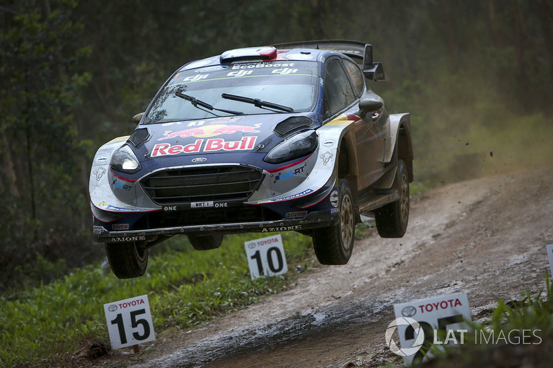 Détail de la voiture de Sébastien Ogier, Julien Ingrassia, Ford Fiesta WRC, M-Sport