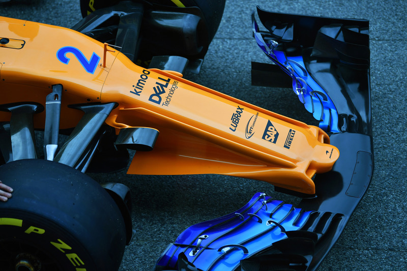McLaren MCL33 burun