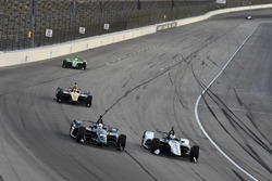 Ed Carpenter, Ed Carpenter Racing Chevrolet, Graham Rahal, Rahal Letterman Lanigan Racing Honda
