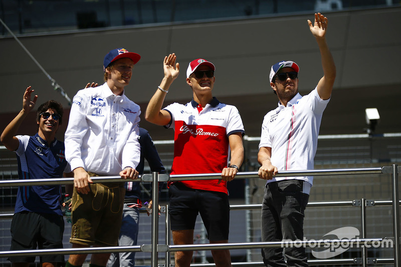 Brendon Hartley, Toro Rosso, Marcus Ericsson, Sauber, Sergio Perez, Force India