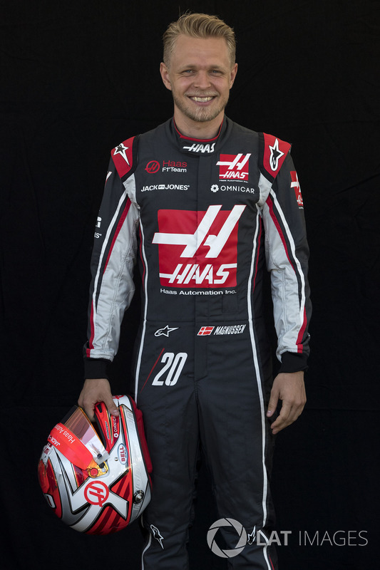 Kevin Magnussen, Haas F1 Romain Grosjean, Haas F1