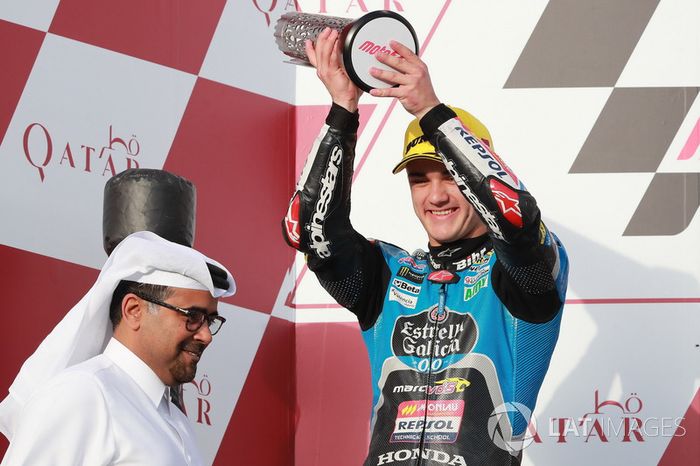 Podium: segundo, Aron Canet, Estrella Galicia 0,0