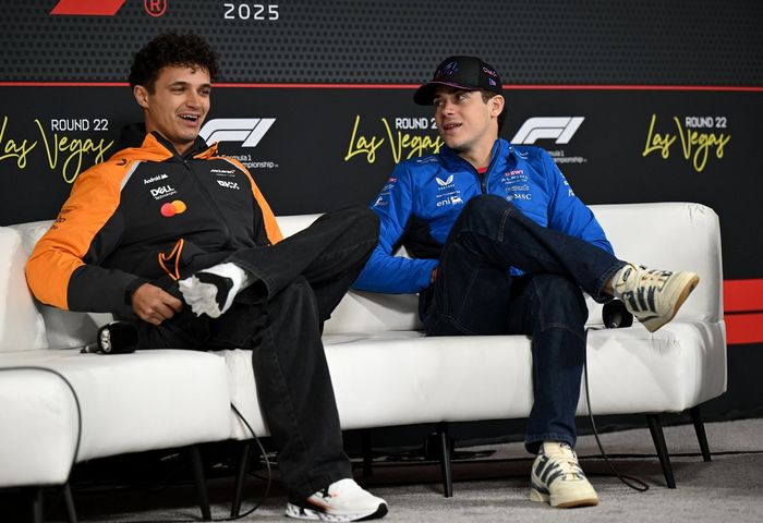 Lando Norris, McLaren, Franco Colapinto, Alpine
