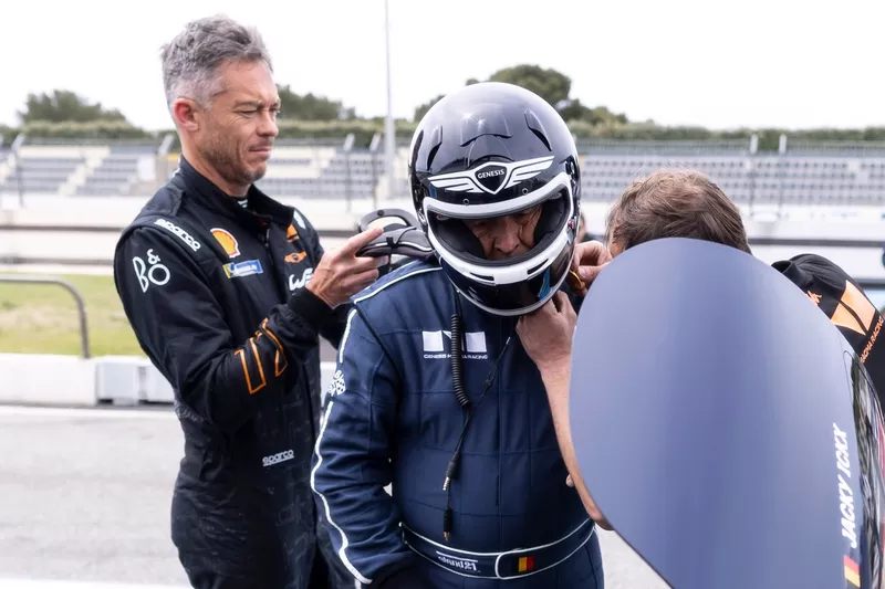 Jacky Ickx, Genesis Magma Racing Genesis, André Lotterer, Genesis Magma Racing