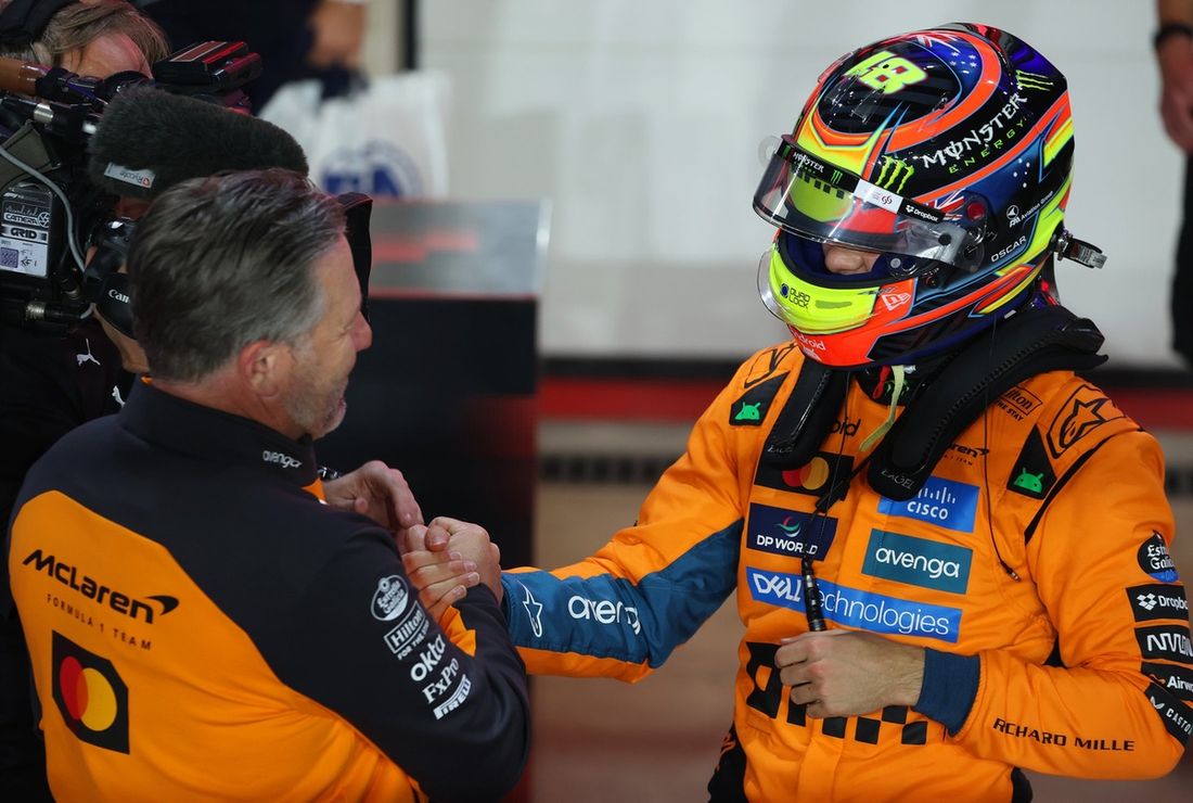 Oscar Piastri, McLaren, Zak Brown, McLaren