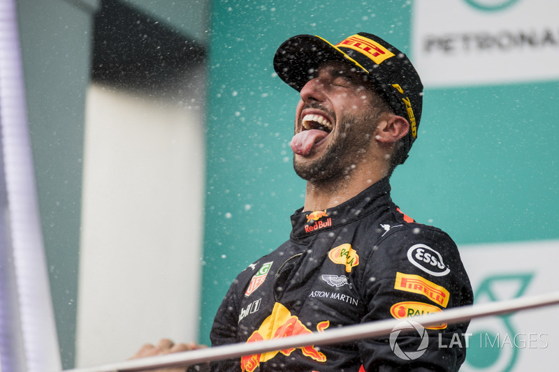 third place Daniel Ricciardo, Red Bull Racing