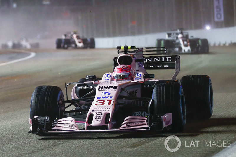10e : Esteban Ocon (Force India)
