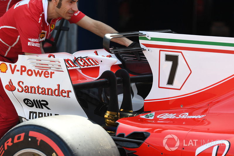 Заднє антикрило Ferrari SF70-H