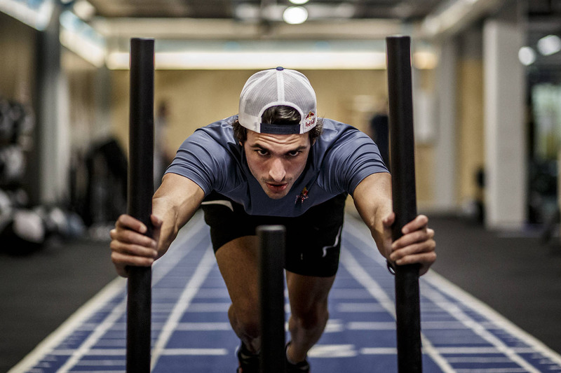 Carlos Sainz Jr., Scuderia Toro Rosso entrenando