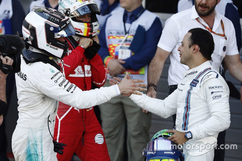 Valtteri Bottas, Felipe Massa, Sebastian Vettel